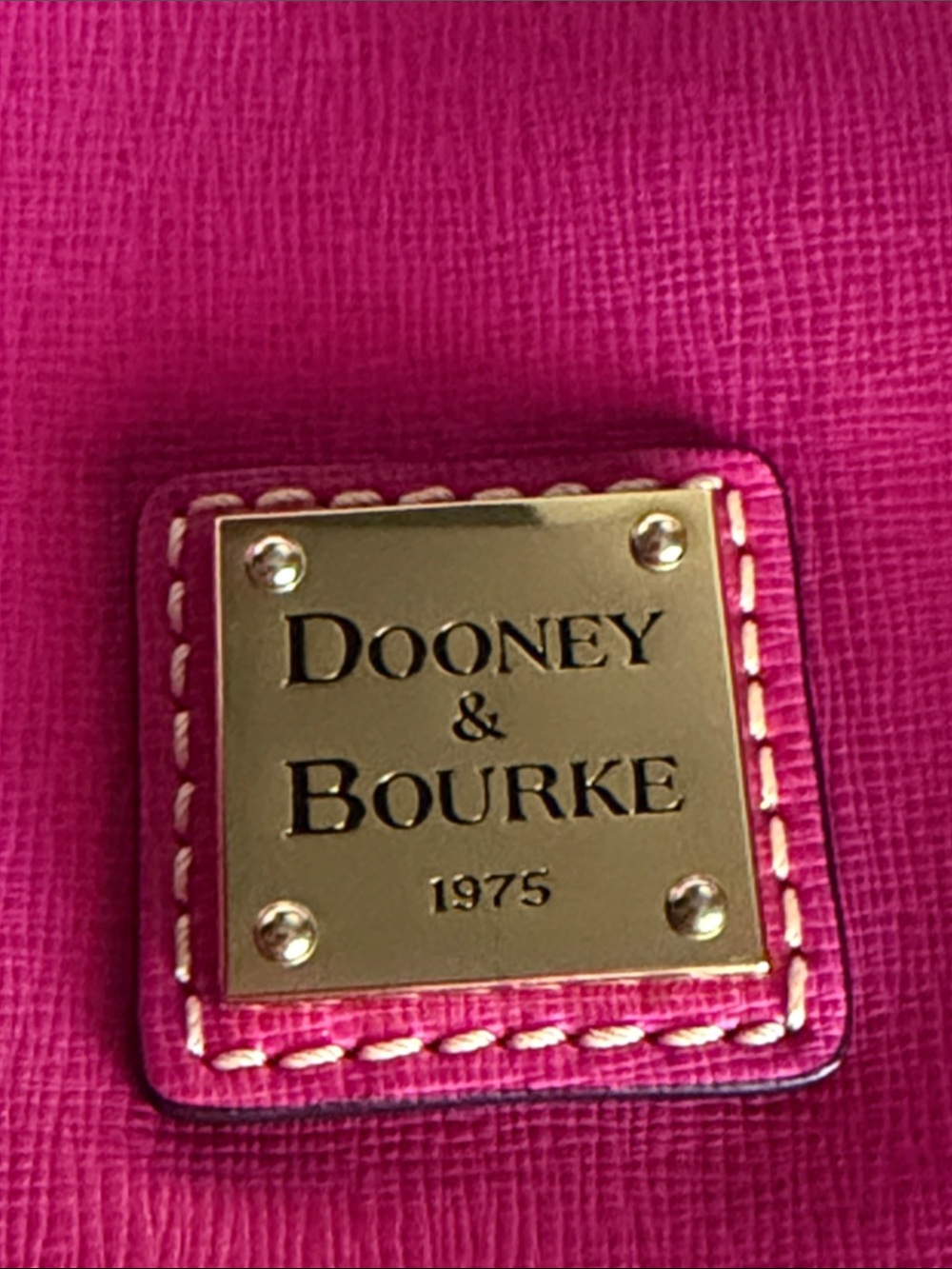 NWT DOONEY BOURKE FUCHSIA SHOULDER BAG - Picture 5 of 10